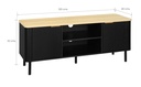 Rack TV Kairi 2 puertas