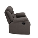 Sofá reclinable 2 cuerpos Boston café 