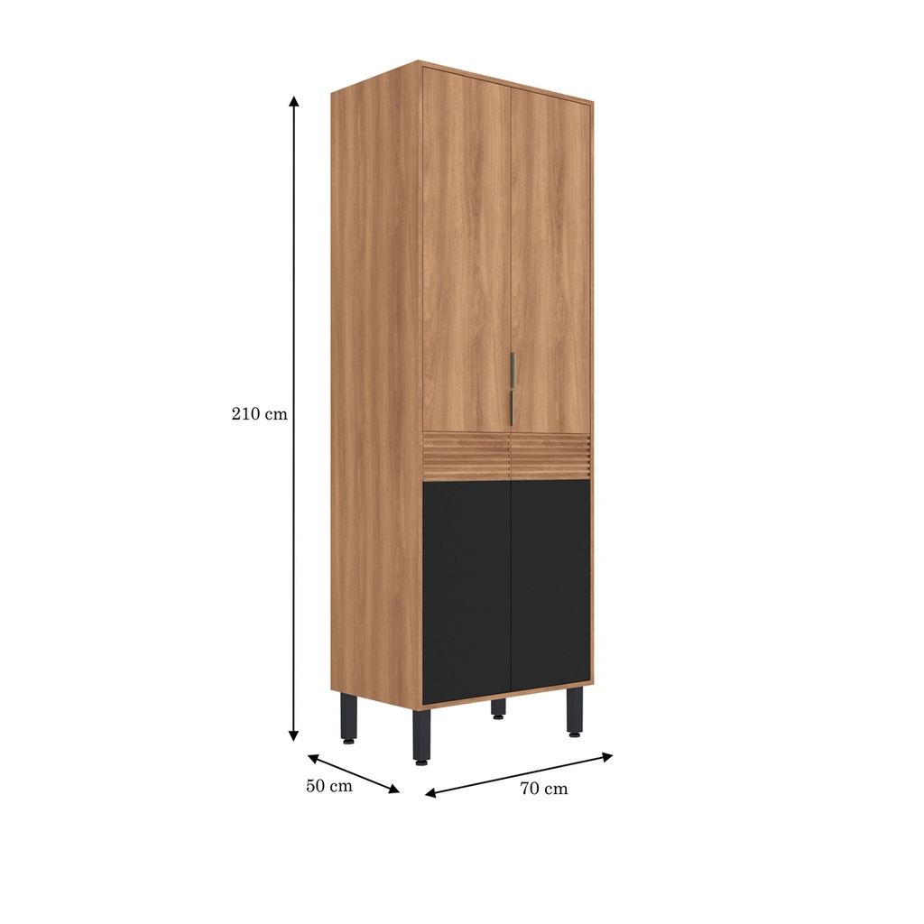 Despensa Thalita 4 puertas 70cm